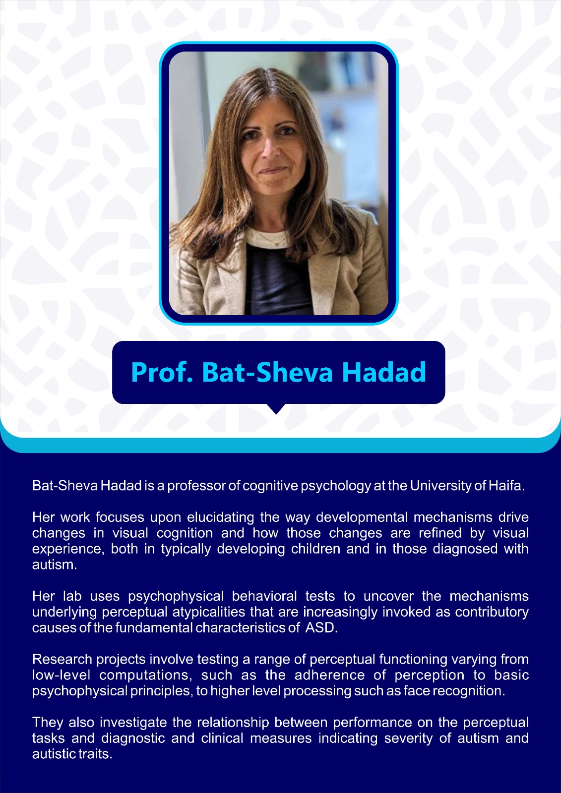Prof. Bat-Sheva Hadad Prof. Bat-Sheva Hadad - image